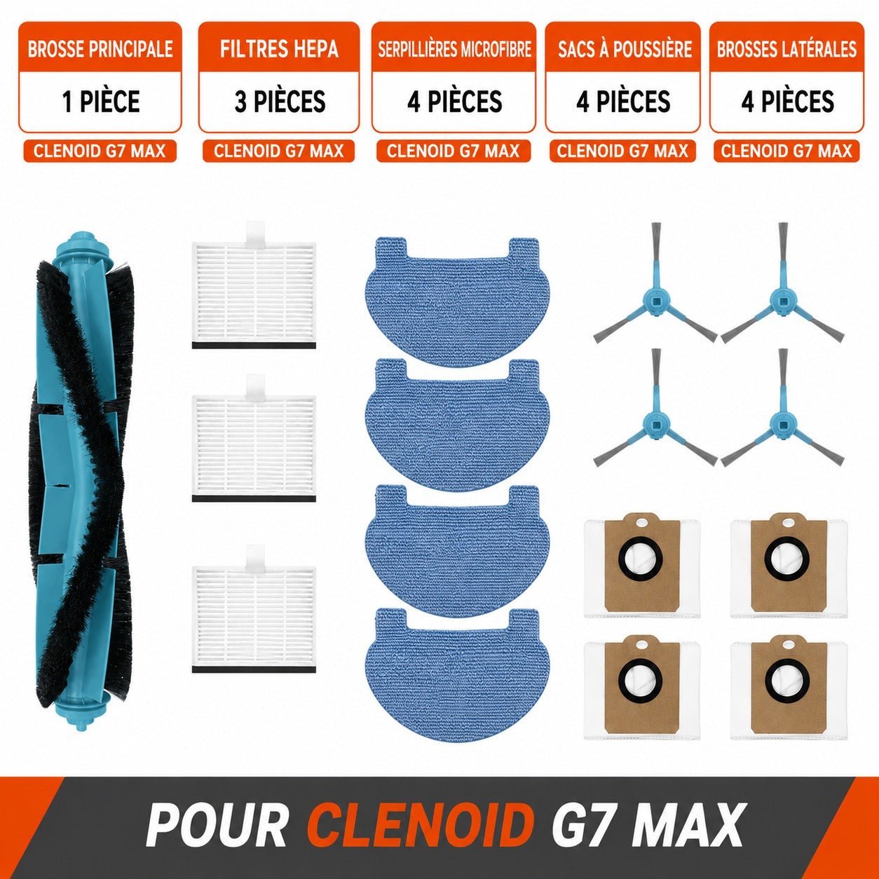 Kit Accessoires Clenoid G7 MAX