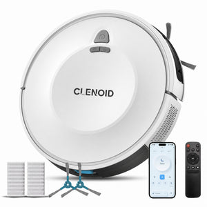 Robot Aspirateur Laveur Compact Efficace Puissante Accessible – CLENOID X2