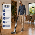 Aspirateur laveur sans fil léger autopropulsé Séchage de sol autonettoyant -CLENOID H13 CORE