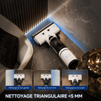 Aspirateur Laveur Sans Fil Puissant Léger Autopropulsé Séchage De Brosse  à Air Chaud Autonettoyant Ecran Led Alertes Vocal - CLENOID H15 FLOW