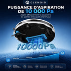Robot Aspirateur Laveur Compact Efficace Puissante Accessible – CLENOID X2