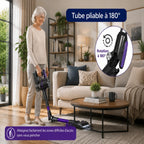 Aspirateur Balai Sans Fil, Pliable, Grande Autonomie – CLENOID FLEX X9 PRO