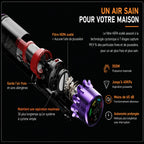 Aspirateur Balai Sans Fil Puissant Extensible Grande Autonomie Écran LED – CLENOID X8