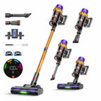 Aspirateur Balai Sans Fil Puissant Extensible Grande Autonomie Écran LED – CLENOID X8
